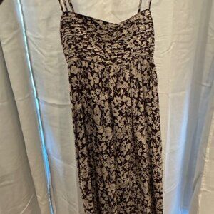 Abercrombie & Fitch Brown Floral Dress